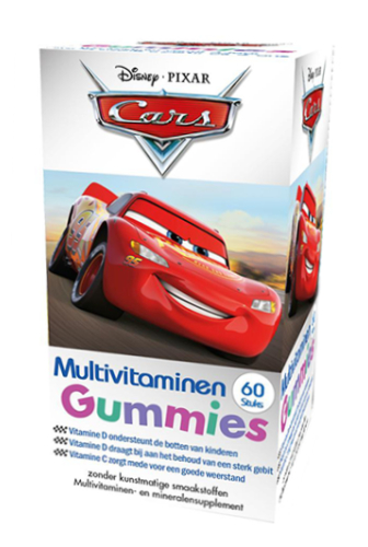 Disney Gummies Kinder Multivitaminen Cars 60 gummies