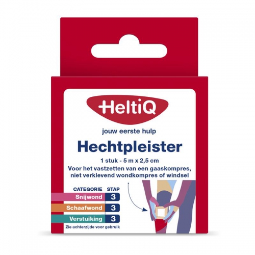 Heltiq Hecht pleister 5 m x 2,5 cm 1 Stücke