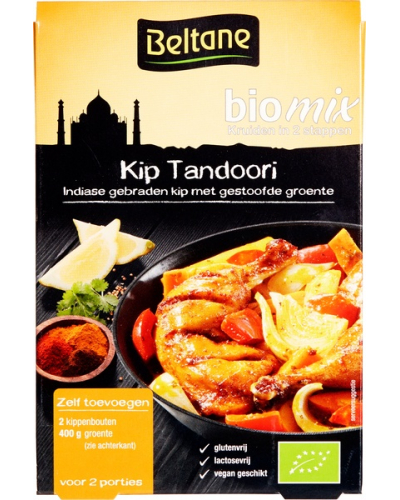 Beltane Chicken Tandoori Kruidenmix Biologisch