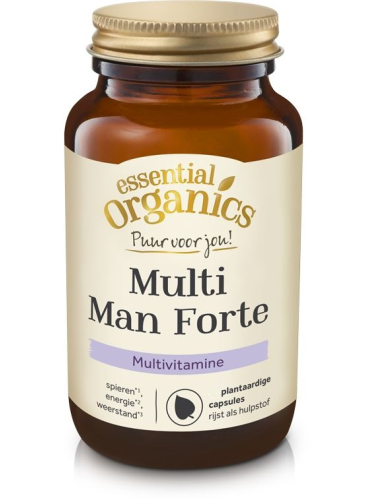120 capsules Essential Organics Puur Multi Man Forte