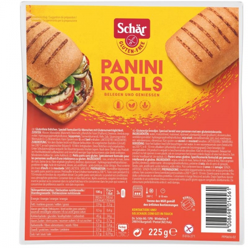 Schar Panini Rolls Gluten-Free