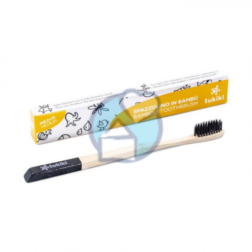 Tukiki Bamboo Toothbrush Medium 1 Stücke