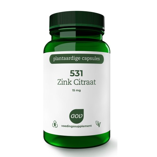 60 Kapseln AOV 531 Zink Citraat 15 mg
