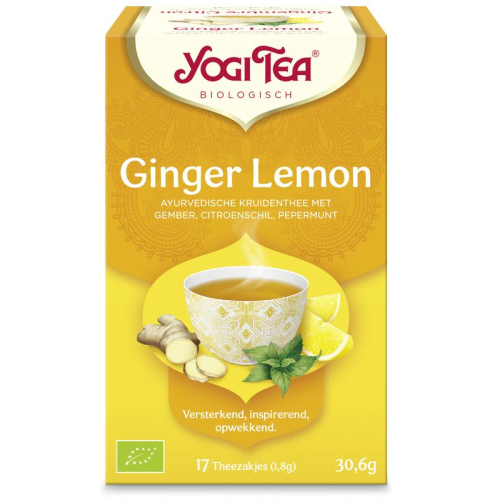 Yogi Tea Ginger Lemon Biologisch 17 Tüte