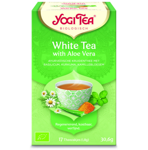 Yogi Tea White Tea with Aloe Vera Biologisch 17 Tüte