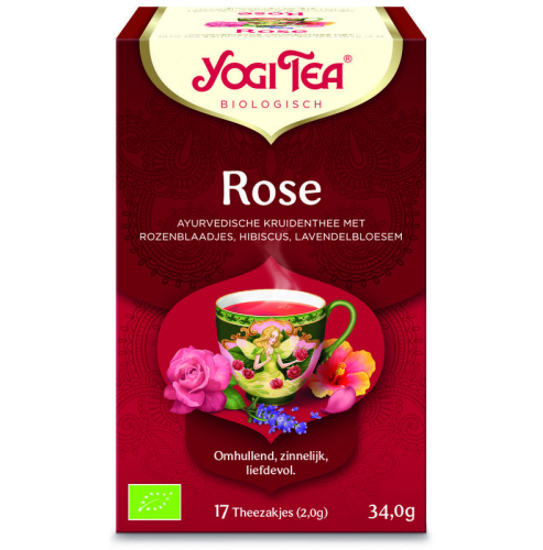 Yogi Tea Rose Tao Tea Biologisch 17 Tüte