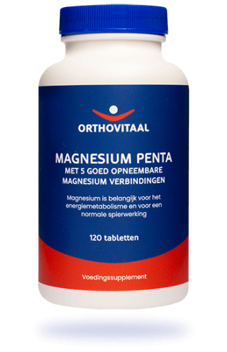 120 tabletten Orthovitaal Magnesium Penta