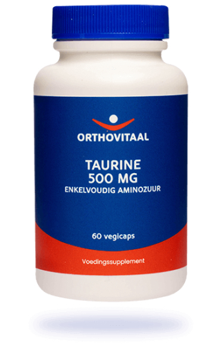 60 capsules Orthovitaal Taurine 500 mg