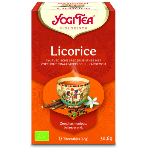 Yogi Tea Licorice Egyptian Biologisch 17 Tüte