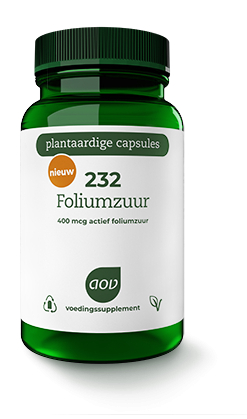 60 vegacaps AOV 232 Foliumzuur 400 mcg