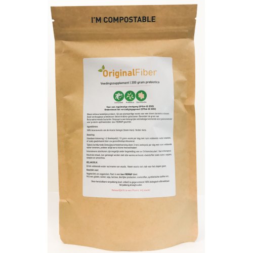 Natuurlijk.Fit OriginalFiber Acaciavezels Navulverpakking 200 gram