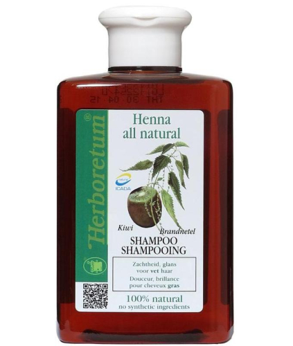 Herboretum Henna All Natural Shampoo Vet Haar 300 Ml
