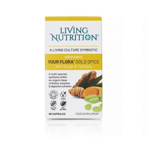 Living Nutrition Your Flora Gold Spice - Ginger & Turmeric Biologisch