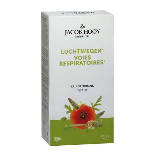Jacob Hooy Luchtwegen Kruidendrank (Thee) 20 Tüte