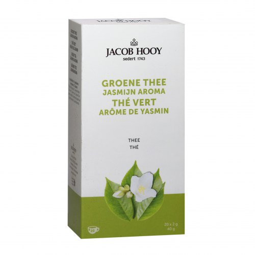 Jacob Hooy Groene Thee Jasmijn Aroma Thee 20 Tüte