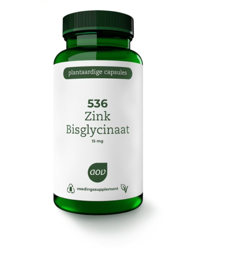 120 capsules AOV 536 Zink Bisglycinaat 15 mg