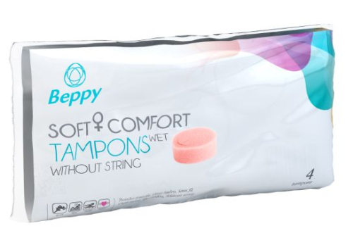 Beppy Soft + Comfort Tampons Wet 4 Stücke