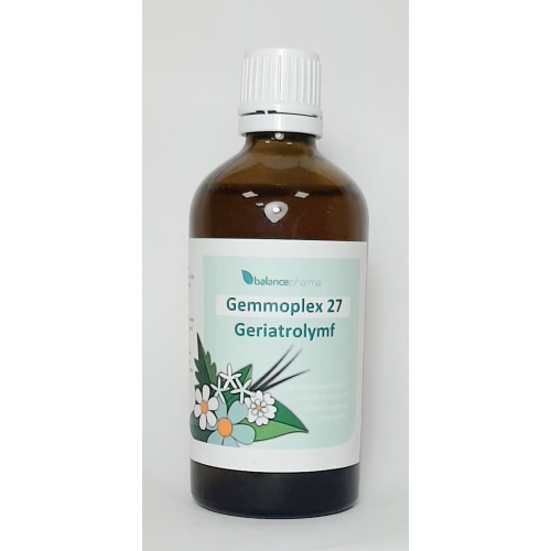 100 Ml BalancePharma Gemmoplex 27 Geriatrolymf (HGP)