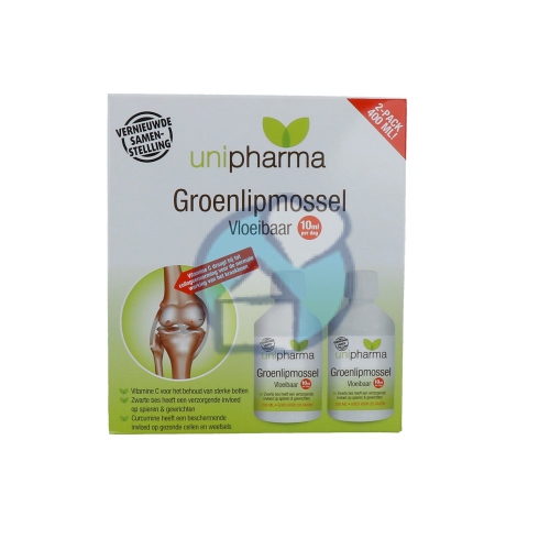 Unipharma Groenlipmossel Vloeibaar