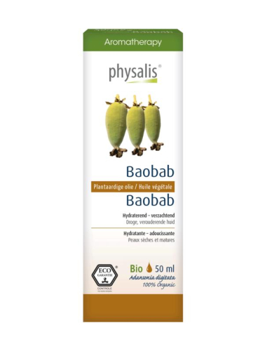 50 ml Physalis Plantaardige Olie Baobab Biologisch
