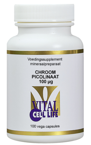 Vital Cell Life Chroom Picolinaat 100 mcg