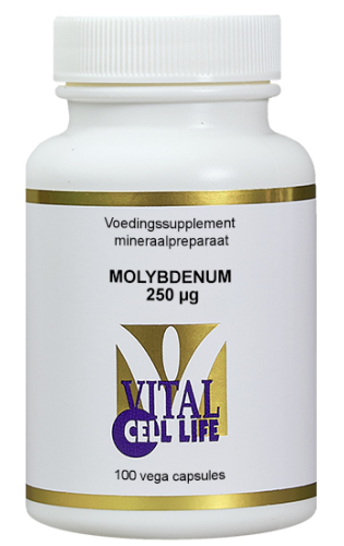 100 vegacaps Vital Cell Life Molybdenum 250 mcg