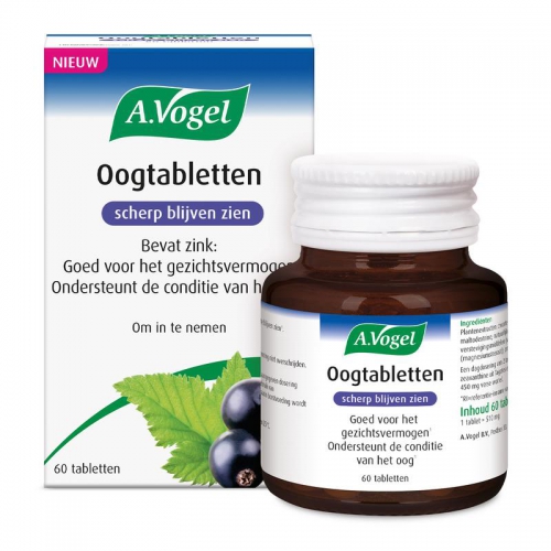 A.Vogel Oog tabletten 60 tabletten