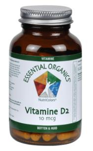 Essential Organics Classics Vitamine D2 10mcg 90 capsules