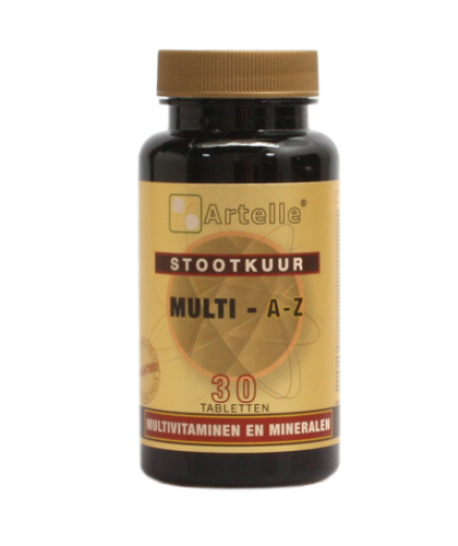 30 tabletten Artelle Multi A-Z Stootkuur