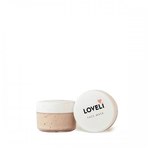 Loveli Face Mask Pink Clay Travelsize