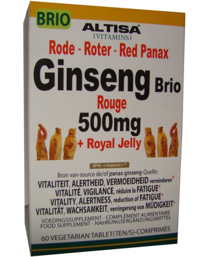 Altisa Ginseng 500 mg + Royal Jelly