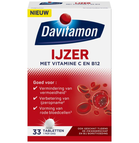 Davitamon IJzer Met Vitamine C En B12