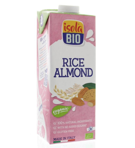 Isola Bio Rijst Amandeldrank Ongezoet Biologisch
