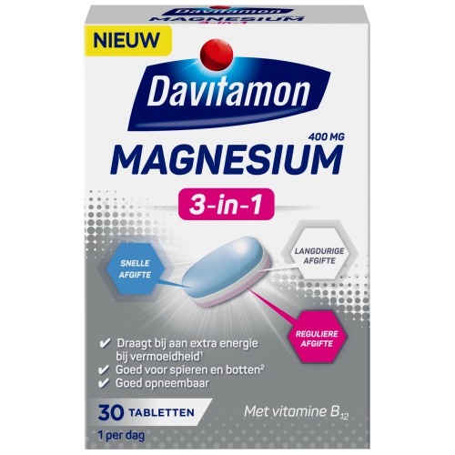 Davitamon Magnesium 3-in-1 400 mg