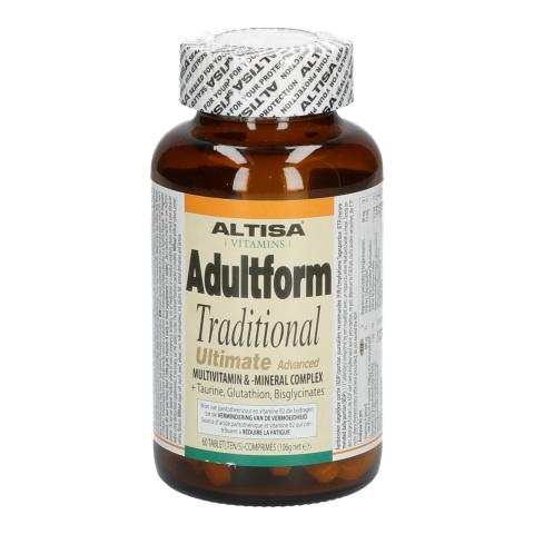 Altisa Adultform Traditional Ultimate Advanced Multivitamin & -Mineral Complex