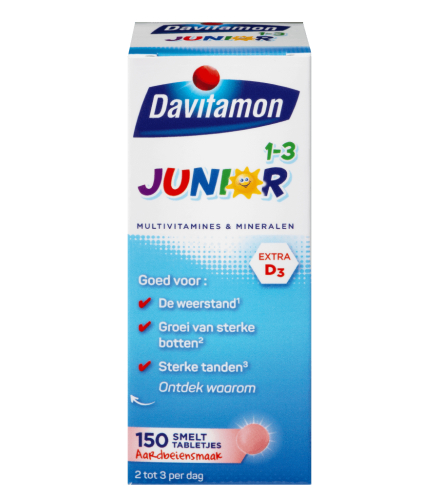 Davitamon Junior Multivitamines & Mineralen 1-3 jaar