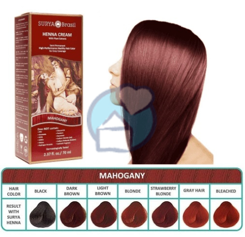 Surya Brasil Henna Cream Mahogany Haarkleuring