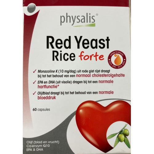 60 capsules Physalis Red Yeast Rice Forte