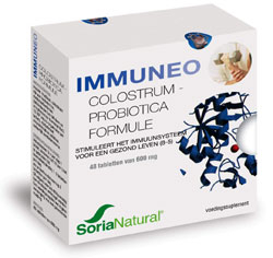 SoriaNatural Immuneo Colostrum Probiotica Formula 48 tabletten