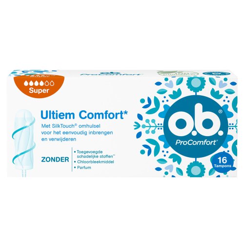 Ob Tampons ProComfort Super 16 Stücke