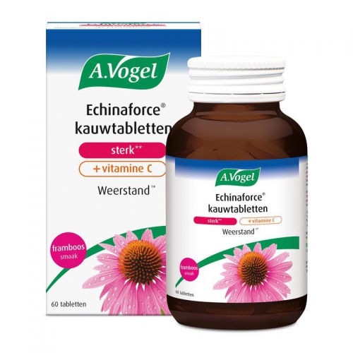 A.Vogel Echinaforce Kauwtabletten Sterk + Vitamine C 60 chewable tablets