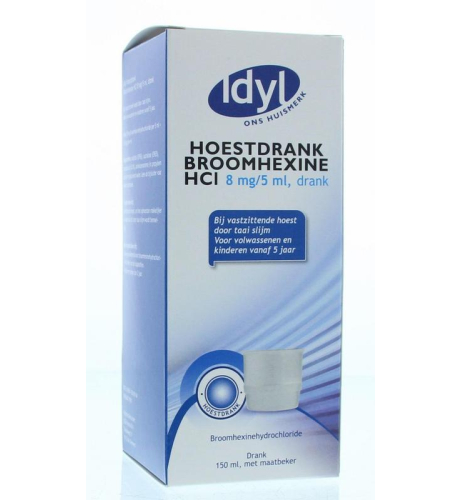 Idyl Hoestdrank Broomhexine HCl 8 mg-5 ml 150 Ml