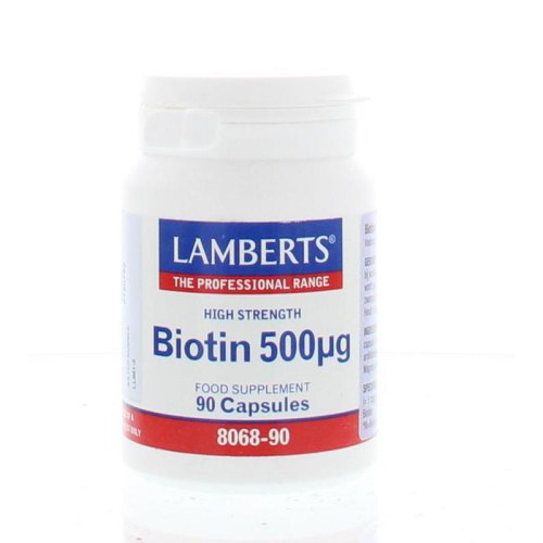 90 capsules Lamberts Biotine 500 mcg