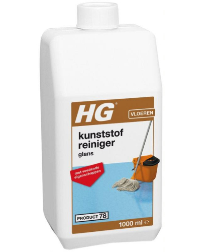 1000 Ml HG Kunststof Reiniger Glans Vloeren 78