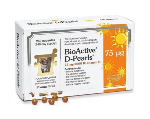 Pharma Nord Bio-Vitamine D3 3000 D-Pearls 75 mcg
