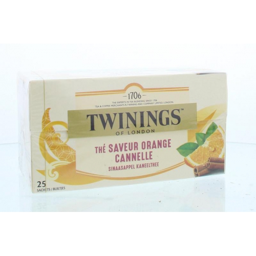 Twinings Sinaasappel Kaneel Thee  25 stuks