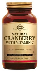 60 capsules Solgar Natural Cranberry with Vitamin C