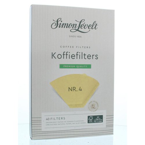 Simon Levelt Koffiefilters Filterzakjes Nr.4