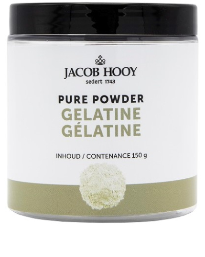 Jacob Hooy Pure Powder Gelatine Poeder