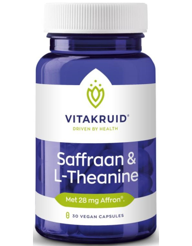 30 Kapseln Vitakruid Saffraan & L-Theanine
